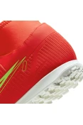 CHUTEIRA NIKE MERCURIAL SUPERFLY 8 CLUB TF SOCIETY - Laranja/verde CHUTEIRA NIKE MERCURIAL SUPERFLY 8 CLUB TF SOCIETY - Laranja/verde