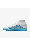 CHUTEIRA NIKE MERCURIAL SUPERFLY 9 CLUB SOCIETY MASCULINO - Branco/azul CHUTEIRA NIKE MERCURIAL SUPERFLY 9 CLUB SOCIETY MASCULINO - Branco/azul