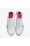 CHUTEIRA NIKE MERCURIAL SUPERFLY 9 CLUB SOCIETY MASCULINO - Branco/azul CHUTEIRA NIKE MERCURIAL SUPERFLY 9 CLUB SOCIETY MASCULINO - Branco/azul