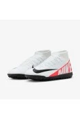 CHUTEIRA NIKE MERCURIAL SUPERFLY 9 CLUB SOCIETY MASCULINO - Branco/vermelho CHUTEIRA NIKE MERCURIAL SUPERFLY 9 CLUB SOCIETY MASCULINO - Branco/vermelho