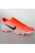 CHUTEIRA NIKE MERCURIAL VAPOR 12 ACADEMY FG - Laranja/branco CHUTEIRA NIKE MERCURIAL VAPOR 12 ACADEMY FG - Laranja/branco
