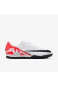 CHUTEIRA NIKE MERCURIAL VAPOR 15 ACADEMY SOCIETY MASCULINA - Branco/vermelho CHUTEIRA NIKE MERCURIAL VAPOR 15 ACADEMY SOCIETY MASCULINA - Branco/vermelho