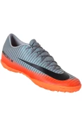 CHUTEIRA NIKE MERCURIAL X VICTORY VI CR7 TF - Grafite/laranja