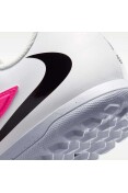 CHUTEIRA NIKE PHANTOM 6 LOW CLUB SOCIETY - Branco/pink