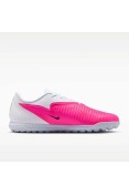 CHUTEIRA NIKE PHANTOM 6 LOW CLUB SOCIETY - Branco/pink
