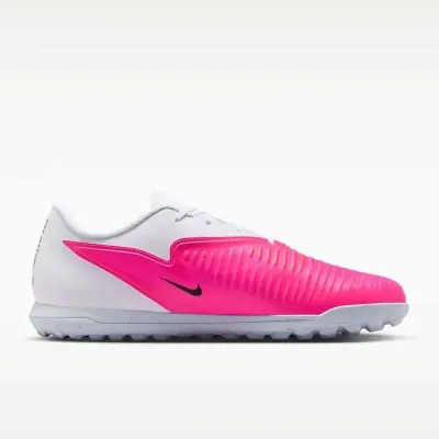 CHUTEIRA NIKE PHANTOM 6 LOW CLUB SOCIETY - Branco/pink