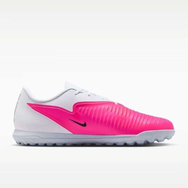 CHUTEIRA NIKE PHANTOM 6 LOW CLUB SOCIETY - Branco/pink
