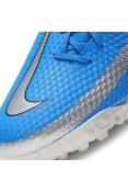CHUTEIRA NIKE PHANTOM GT ACADEMY TF SOCIETY - Azul/prata CHUTEIRA NIKE PHANTOM GT ACADEMY TF SOCIETY - Azul/prata