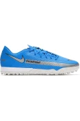 CHUTEIRA NIKE PHANTOM GT ACADEMY TF SOCIETY - Azul/prata CHUTEIRA NIKE PHANTOM GT ACADEMY TF SOCIETY - Azul/prata