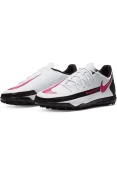 CHUTEIRA NIKE PHANTOM GT CLUB TF SOCIETY - Branco/preto CHUTEIRA NIKE PHANTOM GT CLUB TF SOCIETY - Branco/preto