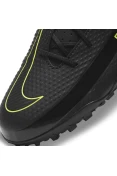 CHUTEIRA NIKE PHANTOM GT CLUB TF SOCIETY - Preto/amarelo CHUTEIRA NIKE PHANTOM GT CLUB TF SOCIETY - Preto/amarelo