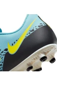 CHUTEIRA NIKE PHANTOM GT2 CLUB FG/MG CAMPO MASCULINA - Azul celeste/amarelo