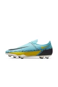 CHUTEIRA NIKE PHANTOM GT2 CLUB FG/MG CAMPO MASCULINA - Azul celeste/amarelo