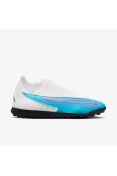 CHUTEIRA NIKE PHANTOM GX CLUB DF TF SOCIETY - Azul/branco CHUTEIRA NIKE PHANTOM GX CLUB DF TF SOCIETY - Azul/branco