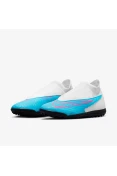 CHUTEIRA NIKE PHANTOM GX CLUB DF TF SOCIETY - Azul/branco CHUTEIRA NIKE PHANTOM GX CLUB DF TF SOCIETY - Azul/branco