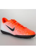 CHUTEIRA NIKE SOCIETY VAPOR 12 CLUB TF - Laranja/branco CHUTEIRA NIKE SOCIETY VAPOR 12 CLUB TF - Laranja/branco
