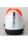 CHUTEIRA NIKE SOCIETY VAPOR 12 CLUB TF - Laranja/branco CHUTEIRA NIKE SOCIETY VAPOR 12 CLUB TF - Laranja/branco