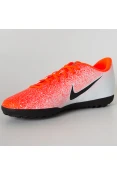 CHUTEIRA NIKE SOCIETY VAPOR 12 CLUB TF - Laranja/branco CHUTEIRA NIKE SOCIETY VAPOR 12 CLUB TF - Laranja/branco