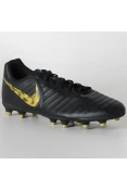 CHUTEIRA NIKE TIEMPO LEGEND 7 CLUB FG - Preto/dourado
