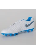 CHUTEIRA NIKE TIEMPO LEGEND VII CLUB CAMPO - Branco/azul CHUTEIRA NIKE TIEMPO LEGEND VII CLUB CAMPO - Branco/azul