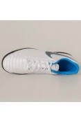 CHUTEIRA NIKE TIEMPO LEGENDX 7 CLUB TF - Branco/azul CHUTEIRA NIKE TIEMPO LEGENDX 7 CLUB TF - Branco/azul