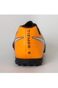CHUTEIRA NIKE TIEMPOX RIO IV TF - Preto/laranja CHUTEIRA NIKE TIEMPOX RIO IV TF - Preto/laranja