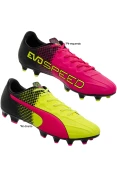 CHUTEIRA PUMA EVOSPEED 4.5 TRICKS FG BDP - Pink/amarelo CHUTEIRA PUMA EVOSPEED 4.5 TRICKS FG BDP - Pink/amarelo