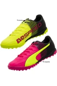 CHUTEIRA PUMA EVOSPEED 4.5 TRICKS TT BDP - Pink/amarelo CHUTEIRA PUMA EVOSPEED 4.5 TRICKS TT BDP - Pink/amarelo
