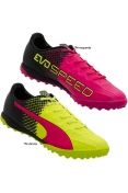 CHUTEIRA PUMA EVOSPEED 4.5 TRICKS TT BDP - Pink/amarelo CHUTEIRA PUMA EVOSPEED 4.5 TRICKS TT BDP - Pink/amarelo