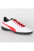 CHUTEIRA PUMA TRUORA TT SOCIETY - Branco/vermelho CHUTEIRA PUMA TRUORA TT SOCIETY - Branco/vermelho