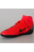 CHUTEIRA SOCIETY NIKE CR7 MERCURIALX SUPERFLY 6 CLUB TF - Vermelho/preto CHUTEIRA SOCIETY NIKE CR7 MERCURIALX SUPERFLY 6 CLUB TF - Vermelho/preto