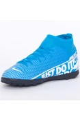 CHUTEIRA SOCIETY NIKE MERCURIAL SUPERFLY 7 CLUB TF INFANTIL - Azul/branco CHUTEIRA SOCIETY NIKE MERCURIAL SUPERFLY 7 CLUB TF INFANTIL - Azul/branco