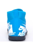 CHUTEIRA SOCIETY NIKE MERCURIAL SUPERFLY 7 CLUB TF INFANTIL - Azul/branco CHUTEIRA SOCIETY NIKE MERCURIAL SUPERFLY 7 CLUB TF INFANTIL - Azul/branco