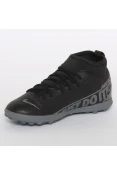 CHUTEIRA SOCIETY NIKE MERCURIAL SUPERFLY 7 CLUB TF INFANTIL - Preto/grafite CHUTEIRA SOCIETY NIKE MERCURIAL SUPERFLY 7 CLUB TF INFANTIL - Preto/grafite