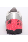 CHUTEIRA SOCIETY NIKE MERCURIAL VAPOR 13 ACADEMY NEYMAR TF - Prata/vermelho CHUTEIRA SOCIETY NIKE MERCURIAL VAPOR 13 ACADEMY NEYMAR TF - Prata/vermelho