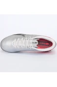 CHUTEIRA SOCIETY NIKE MERCURIAL VAPOR 13 ACADEMY NEYMAR TF - Prata/vermelho CHUTEIRA SOCIETY NIKE MERCURIAL VAPOR 13 ACADEMY NEYMAR TF - Prata/vermelho