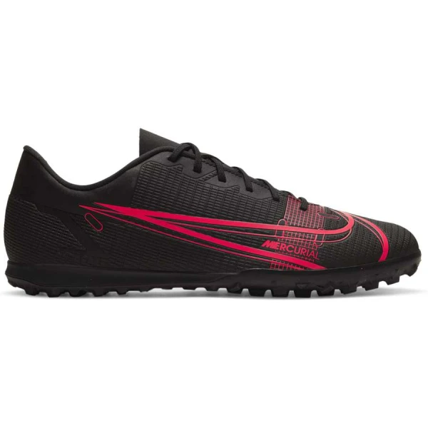 CHUTEIRA SOCIETY NIKE MERCURIAL VAPOR 14 CLUB - Preto/vermelho