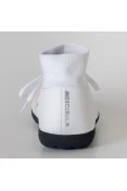 CHUTEIRA SOCIETY NIKE MERCURIALX SUPERFLY 6 CLUB TF - Branco/laranja CHUTEIRA SOCIETY NIKE MERCURIALX SUPERFLY 6 CLUB TF - Branco/laranja