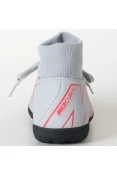 CHUTEIRA SOCIETY NIKE MERCURIALX SUPERFLY 6 CLUB TF - Cinza/vermelho CHUTEIRA SOCIETY NIKE MERCURIALX SUPERFLY 6 CLUB TF - Cinza/vermelho