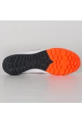 CHUTEIRA SOCIETY NIKE MERCURIALX VAPOR 12 ACADEMY TF - Branco/laranja CHUTEIRA SOCIETY NIKE MERCURIALX VAPOR 12 ACADEMY TF - Branco/laranja