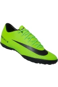 CHUTEIRA SOCIETY NIKE MERCURIALX VICTORY 6 TF - Verde/preto