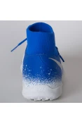 CHUTEIRA SOCIETY NIKE PHANTOM VISION CLUB DYNAMIC FIT TF - Azul/branco CHUTEIRA SOCIETY NIKE PHANTOM VISION CLUB DYNAMIC FIT TF - Azul/branco