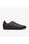 CHUTEIRA SOCIETY NIKE TIEMPO LEGEND 8 CLUB TF MASCULINA - Preto/vermelho