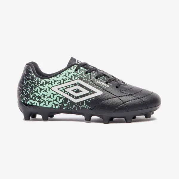 CHUTEIRA UMBRO CLASS NEO CAMPO INFANTIL - Preto/verde