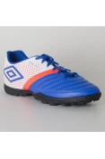 CHUTEIRA UMBRO SOCIETY SPIRITY - Azul/branco CHUTEIRA UMBRO SOCIETY SPIRITY - Azul/branco