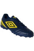 CHUTEIRA UMBRO SOCIETY STRIKER 3 - Marinho/amarelo