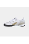 CHUTEIRA X GHOSTED.3 SOCIETY ADIDAS MASCULINA - Branco/dourado CHUTEIRA X GHOSTED.3 SOCIETY ADIDAS MASCULINA - Branco/dourado