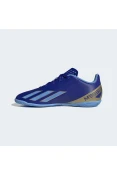 CHUTEIRAS ADIDAS FUTSAL X CRAZYFAST CLUB MESSI JR INFANTIL - Azul/dourado CHUTEIRAS ADIDAS FUTSAL X CRAZYFAST CLUB MESSI JR INFANTIL - Azul/dourado