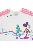 CONJUNTO ADIDAS DISNEY MINNIE INFANTIL - Branco/roxo