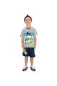 CONJUNTO ADIDAS DY MICKEY LK INFANTIL - Cinza/marinho CONJUNTO ADIDAS DY MICKEY LK INFANTIL - Cinza/marinho